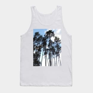 Pine Tree Silhouette Tank Top